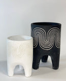 Arato Plant Pot -Black