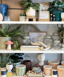 S/4 Vintage Anchor Hocking Storage Jars