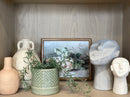 Criss Plant Pot -Green