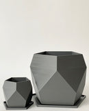 Sijo Plant Pot -Grey