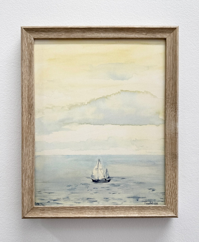 PS Framed Sailing Art Print