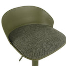 Mabel Adjustable Air-Lift Stool - Green