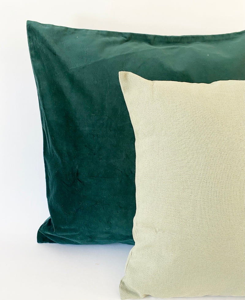 Canvas Pillow Cover - Sage