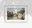 Vintage Canal Art Print