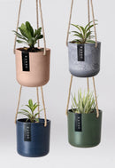 Faux Stone Hanging Pot -4"