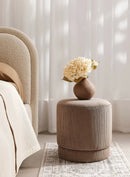 Lume Ottoman -Clay