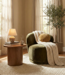 Rollo Club Chair - Khaki Green