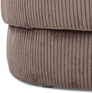 Lume Ottoman -Clay