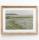 Vintage Floral Field Art Print