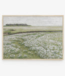 Vintage Floral Field Art Print