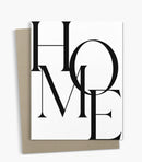 HOME Greeting Card