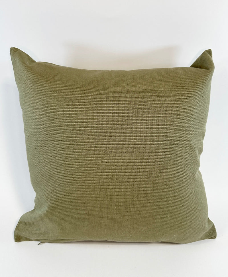 Canvas Pillow Cover -Forest Green