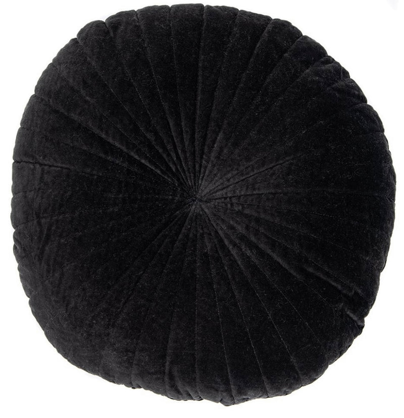 Mandorin Round Cushion -Black