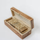 Wooden Domino Set