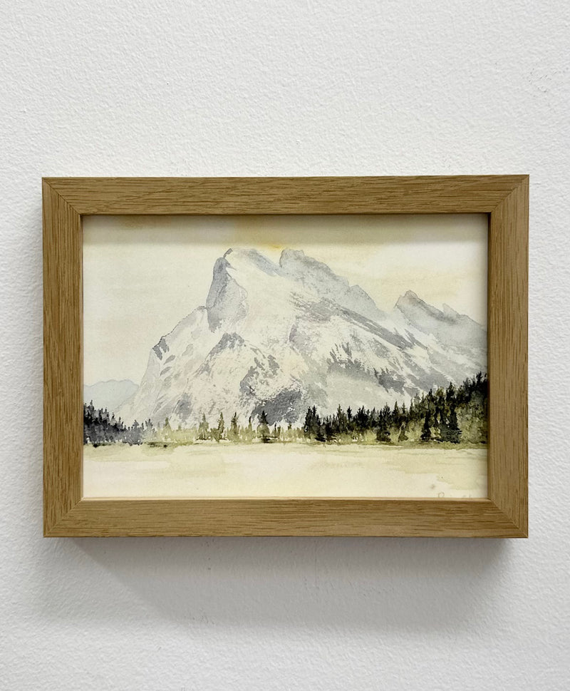PS Framed Mount Rundle Art Print