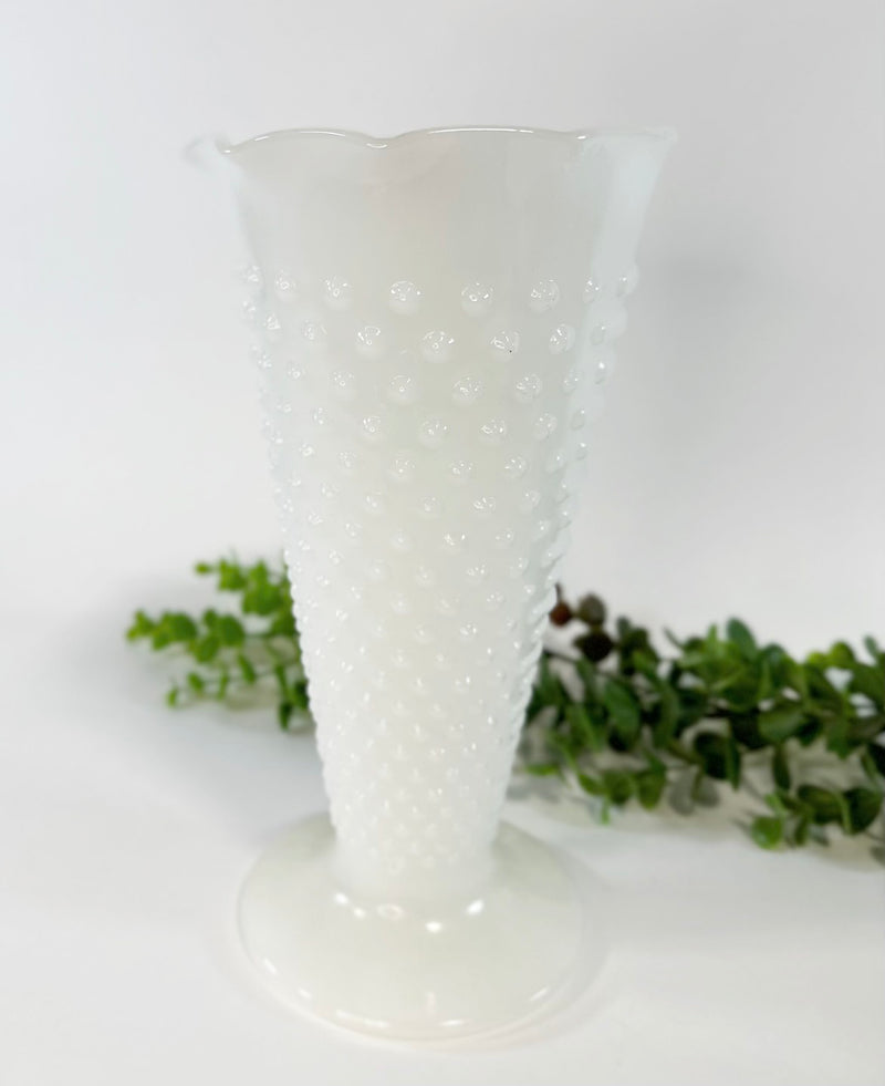 Milky Glass Vase