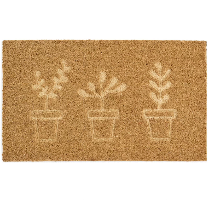 Plant Lover Coir Doormat