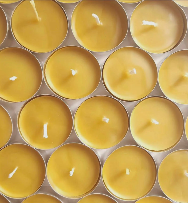 Beeswax T-Light Candles