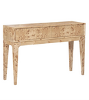 Mappa Console Table -Light Burl