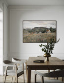 Country Life Framed Canvas