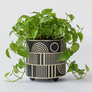Totoro Plant Pot -Black