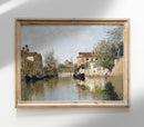 Vintage Canal Art Print