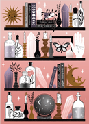 Mystic Bookshelf Villager Puzzle