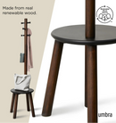 Pillar Stool/Coat Rack