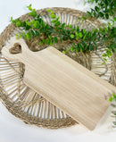Natural Heart Serving Board -Rectangle