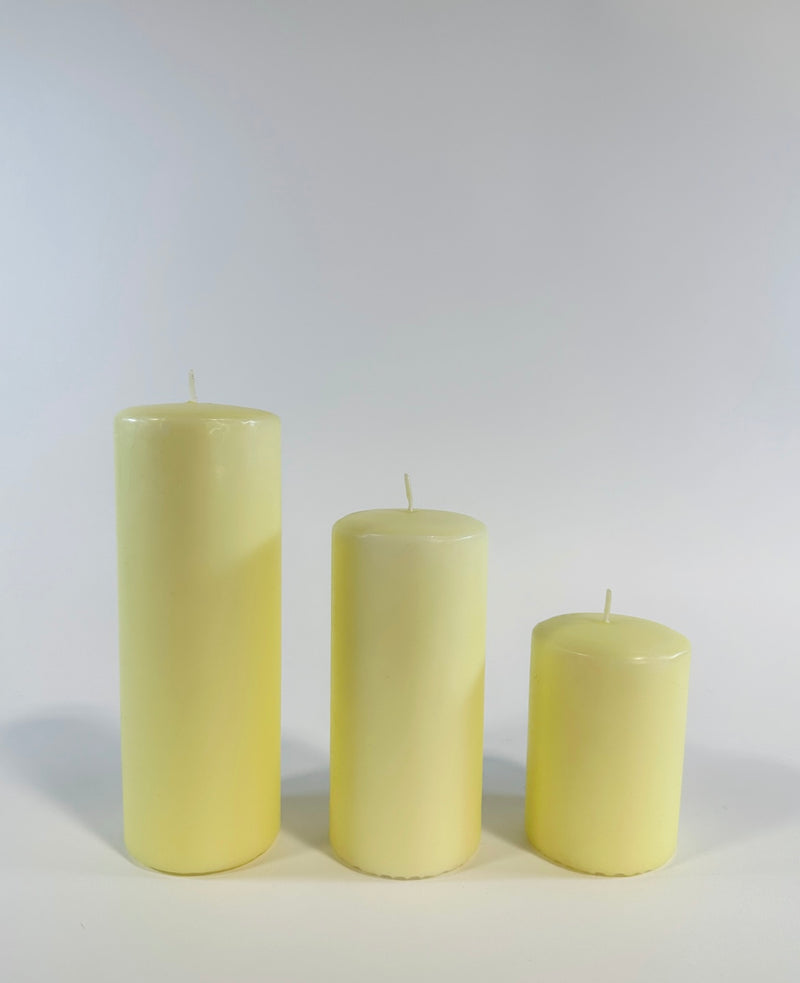 Warm Pillar Candles