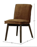 Franklyn Dining Chair -Velvet Bronze