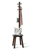 Pillar Stool/Coat Rack