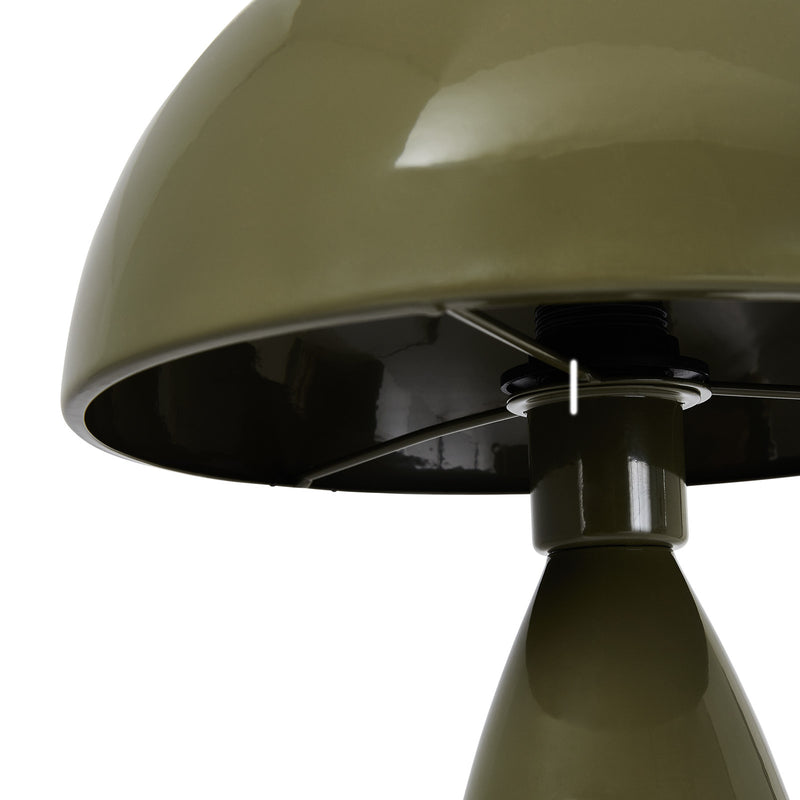 Arcata Mushroom Table Lamp -Green