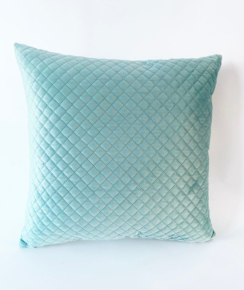 Aqua Velvet Cushion