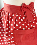 Polka Dot Hostess Apron