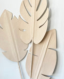 S/3 Loli Paper Leaf Stems
