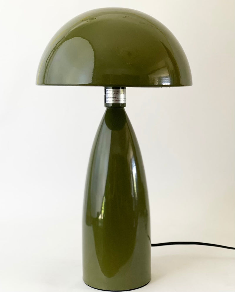 Arcata Mushroom Table Lamp -Green
