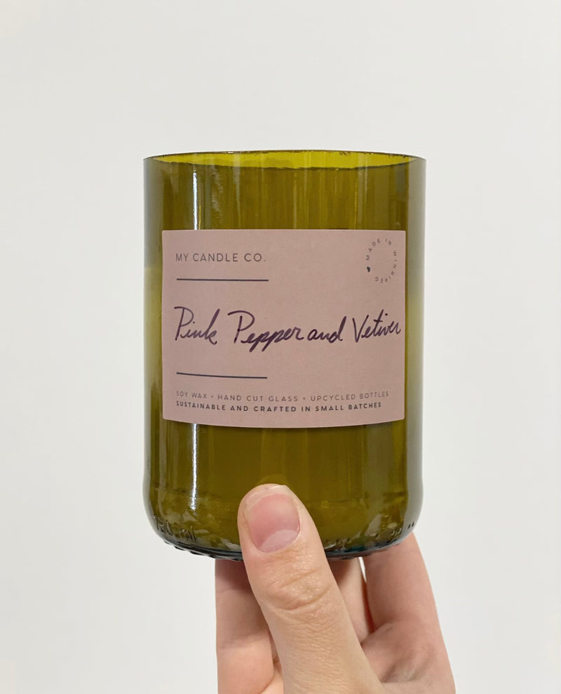 Pink Pepper & Vetiver Soy Candle