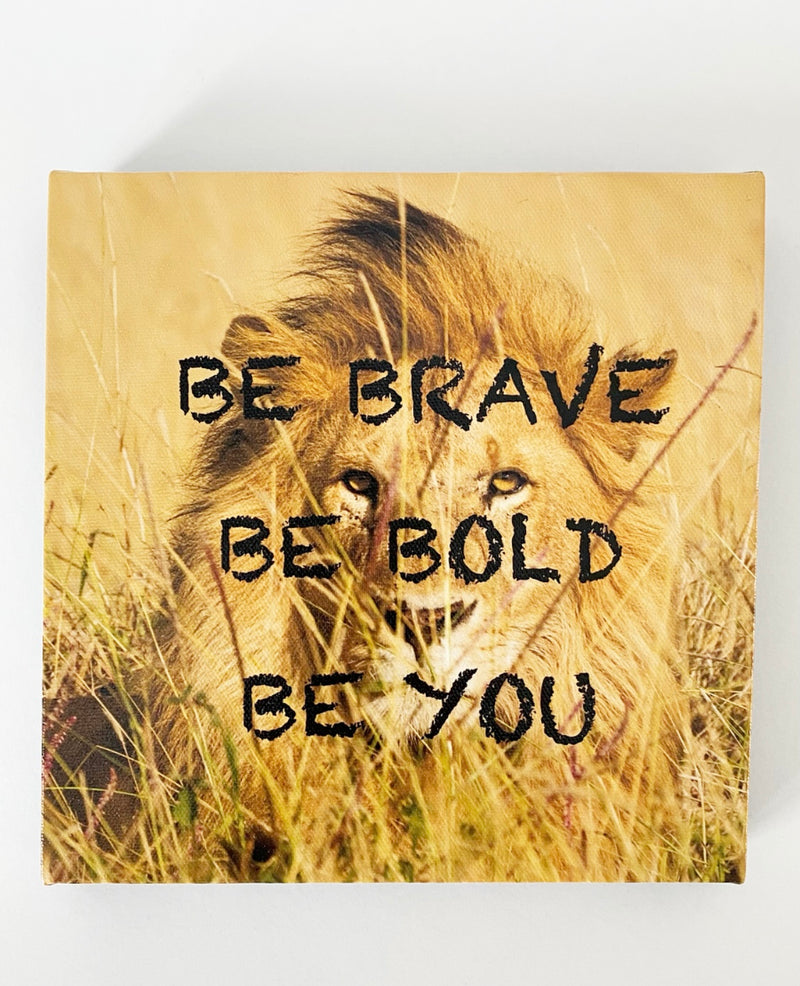 Angel Anderson Be Brave Canvas Print