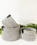 Heather Jute Storage Baskets