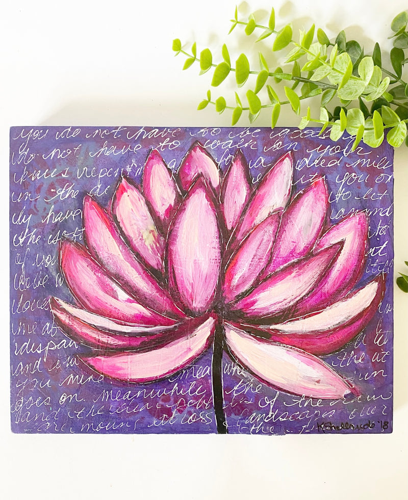 Lotus Canvas Wall Art