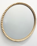Hobnail Wooden Mirror