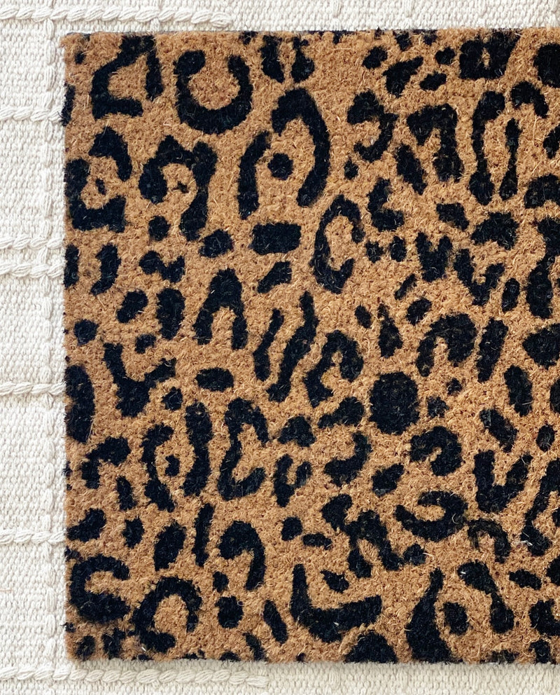Leopard Doormat