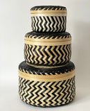 Debs Bamboo Basket with Lids