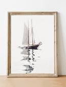 Reflection Vintage Art Print