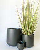Faux Potted Grass -Two Toned