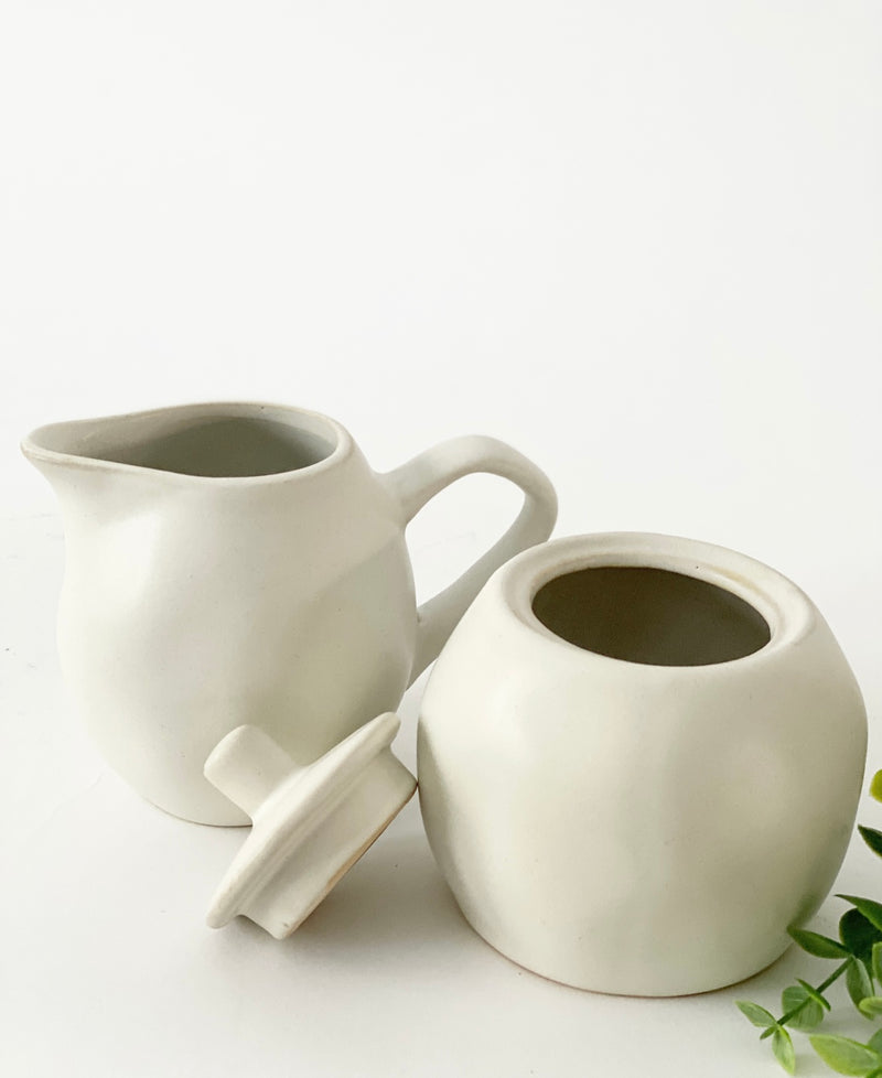 Scandi Cream & Sugar Set