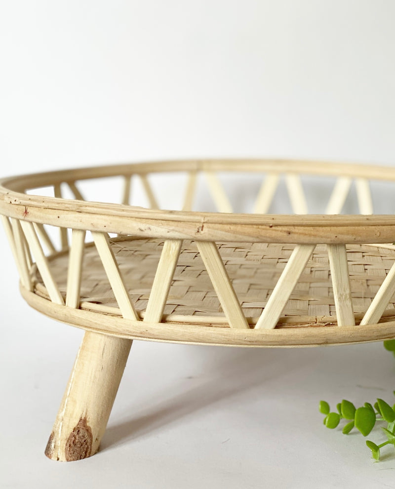 Bonnie Bamboo Tray with Legs
