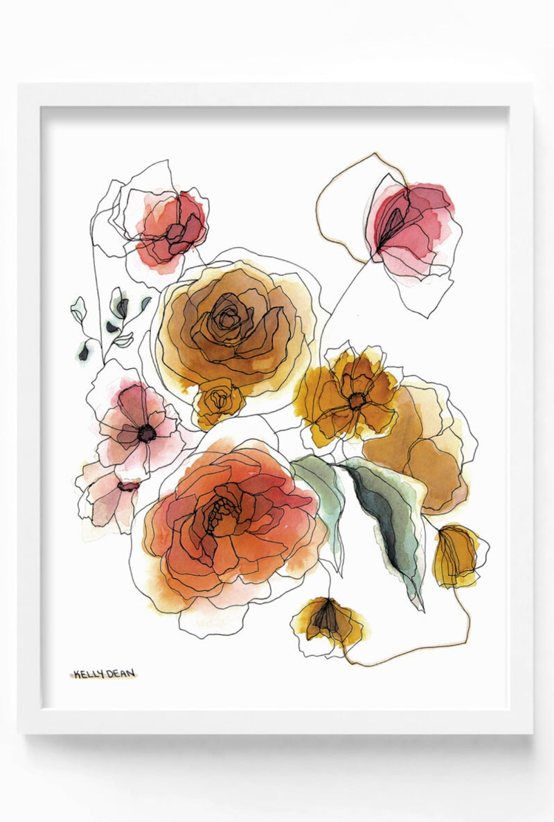 Spring Bouquet No.4 Art Print