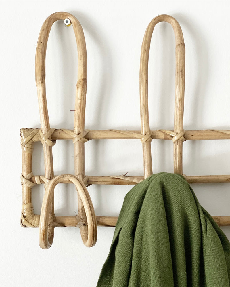 Rita Rattan Wall Hook - Main Image